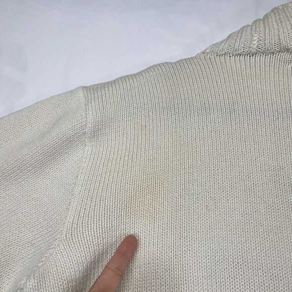 Roberta Frost Hand-Knitted Wool Sweater Elephant Sz Small‎ - Picture 12 of 14